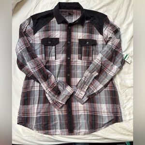Plaid Shirt by International Concepts